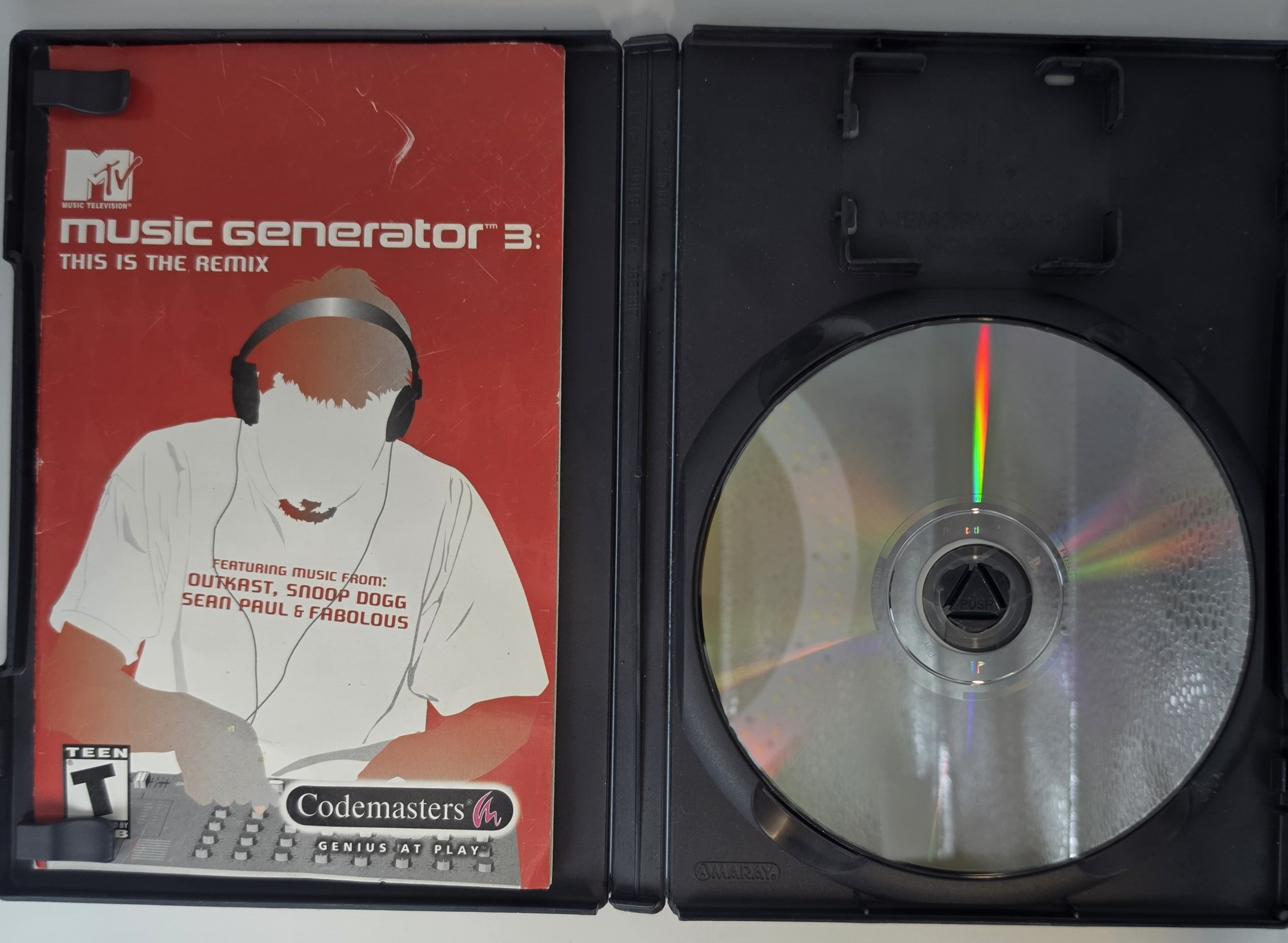 MTV Music Generator 3 This Is The Remix PS2 Complete In Box