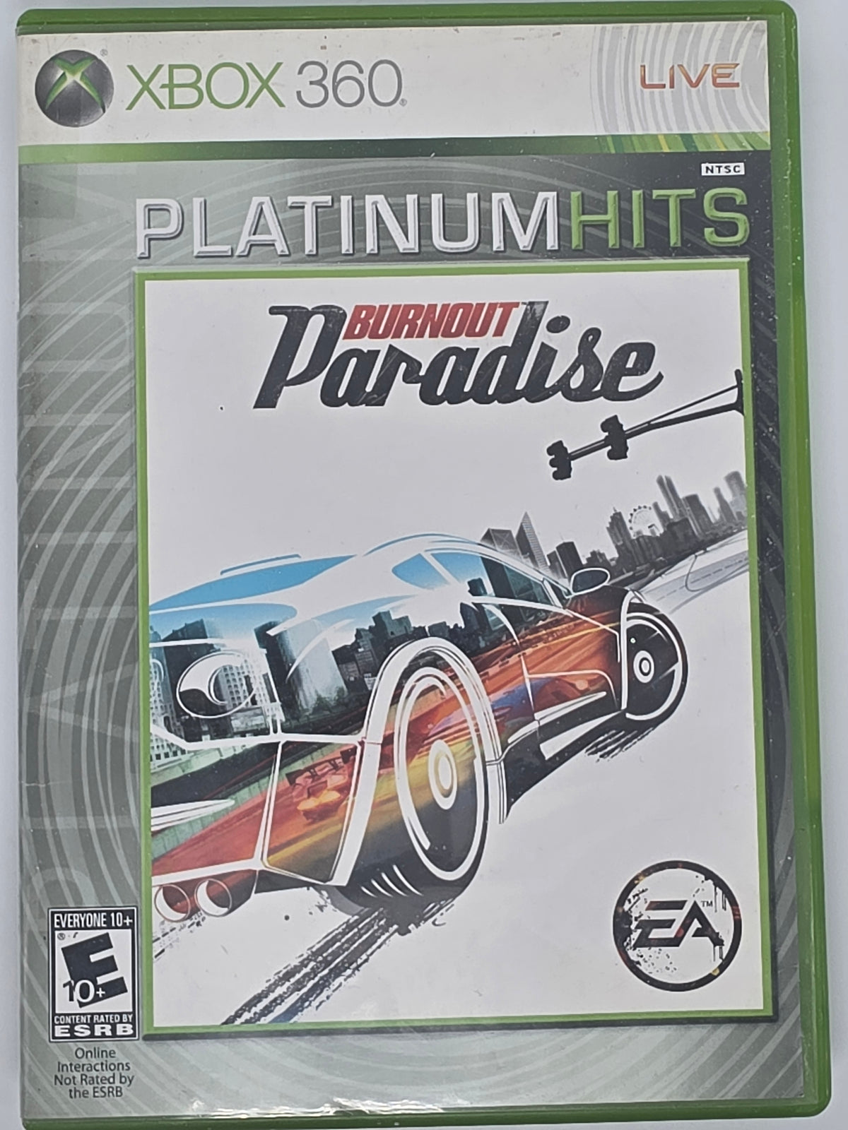 Burnout Paradise Xbox 360 CIB Tested Working