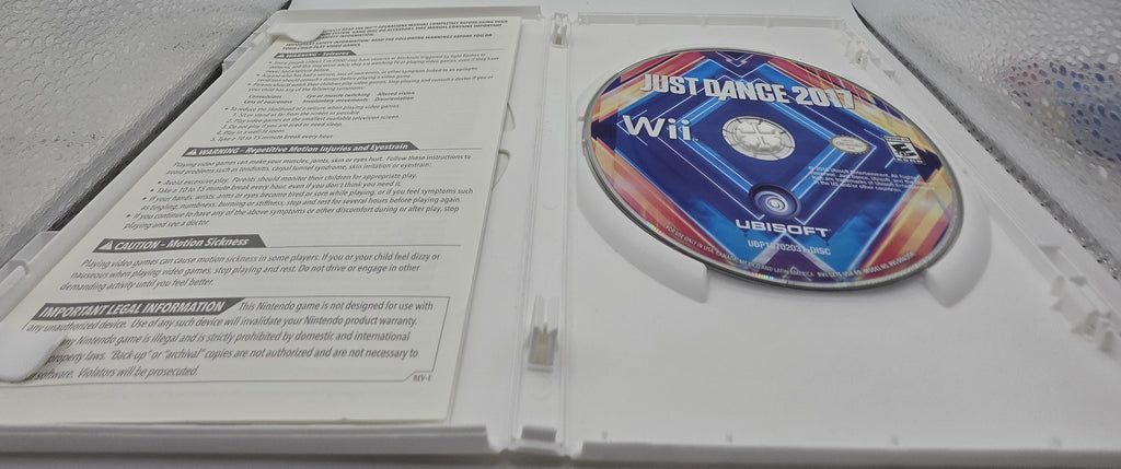Just Dance 2017 Wii CIB Complete Music Dance Game