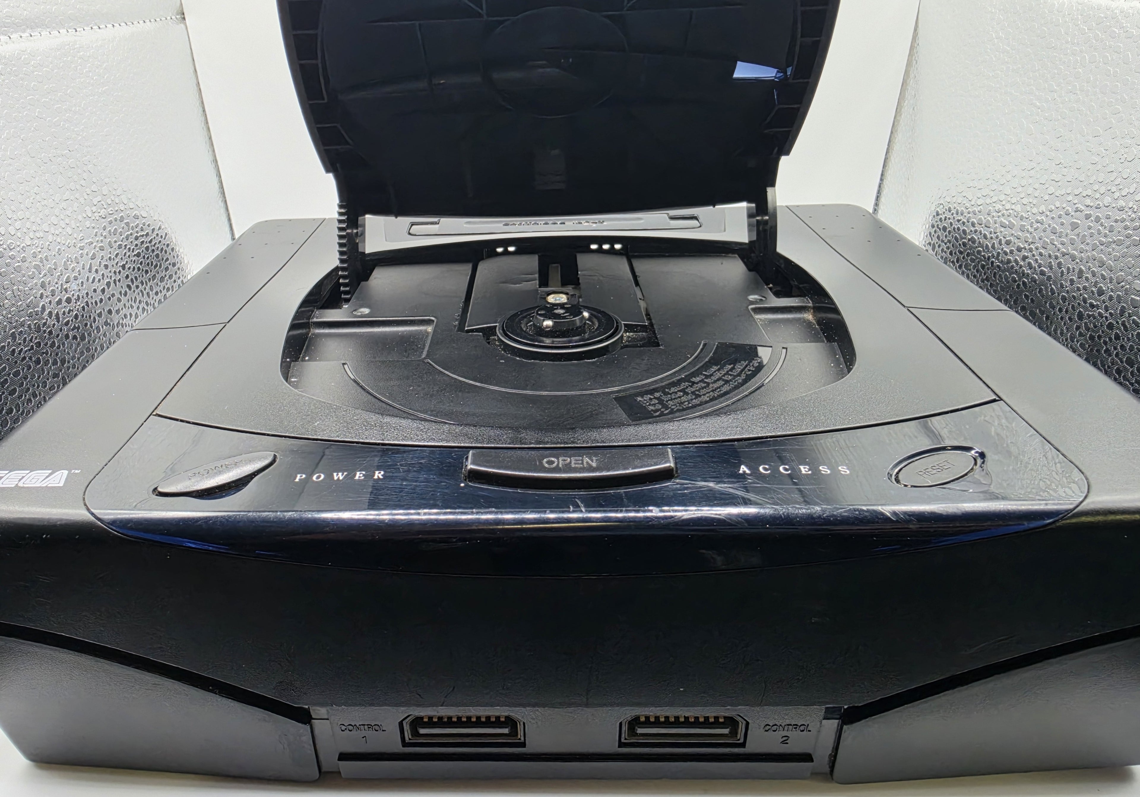Sega Saturn MK-80000 Console w/ Street Fighter Alpha Tested Working Sega Saturn
