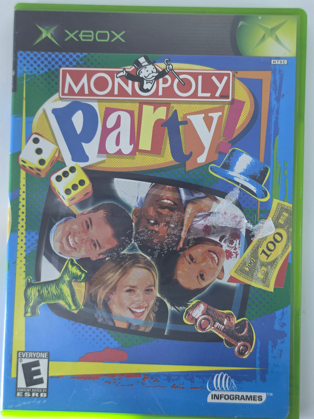 Monopoly Party Xbox CIB Complete Original Case Manual Disc