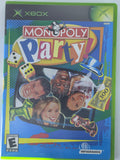 Monopoly Party Xbox CIB Complete Original Case Manual Disc