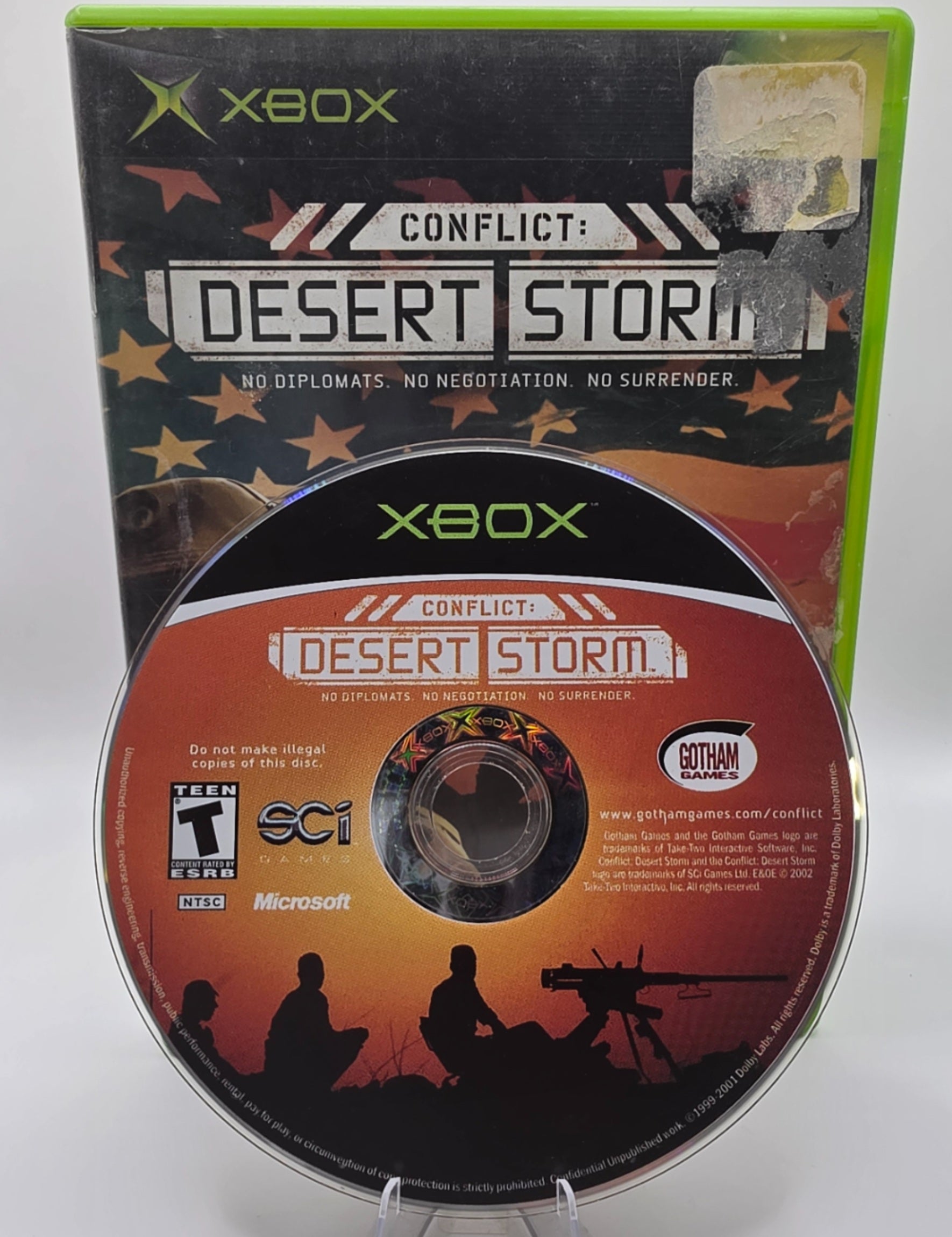 Conflict: Desert Storm Xbox CIB Complete Case Manual Disc