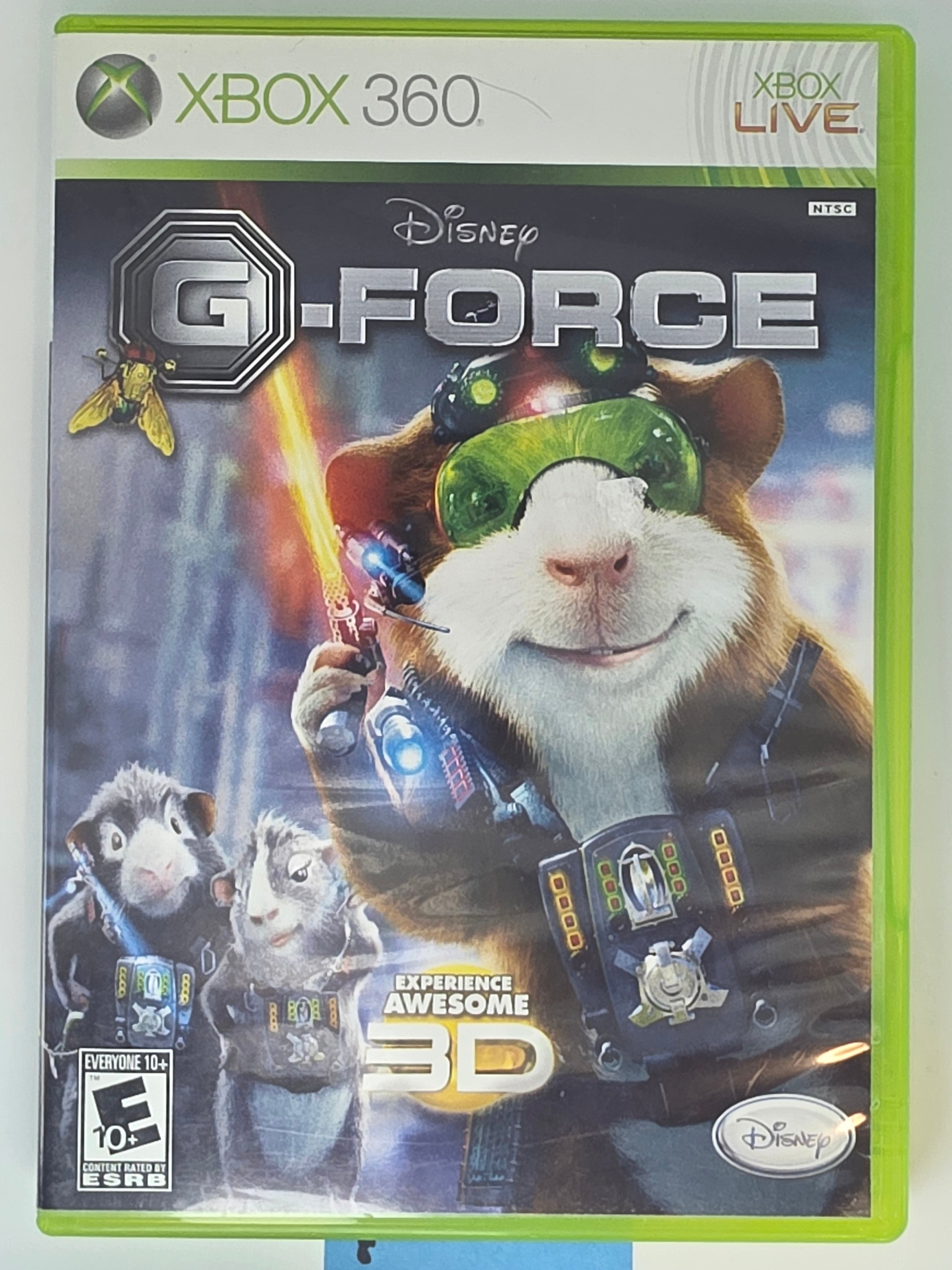 Disney G-Force Xbox 360 CIB Complete Case Manual Disc