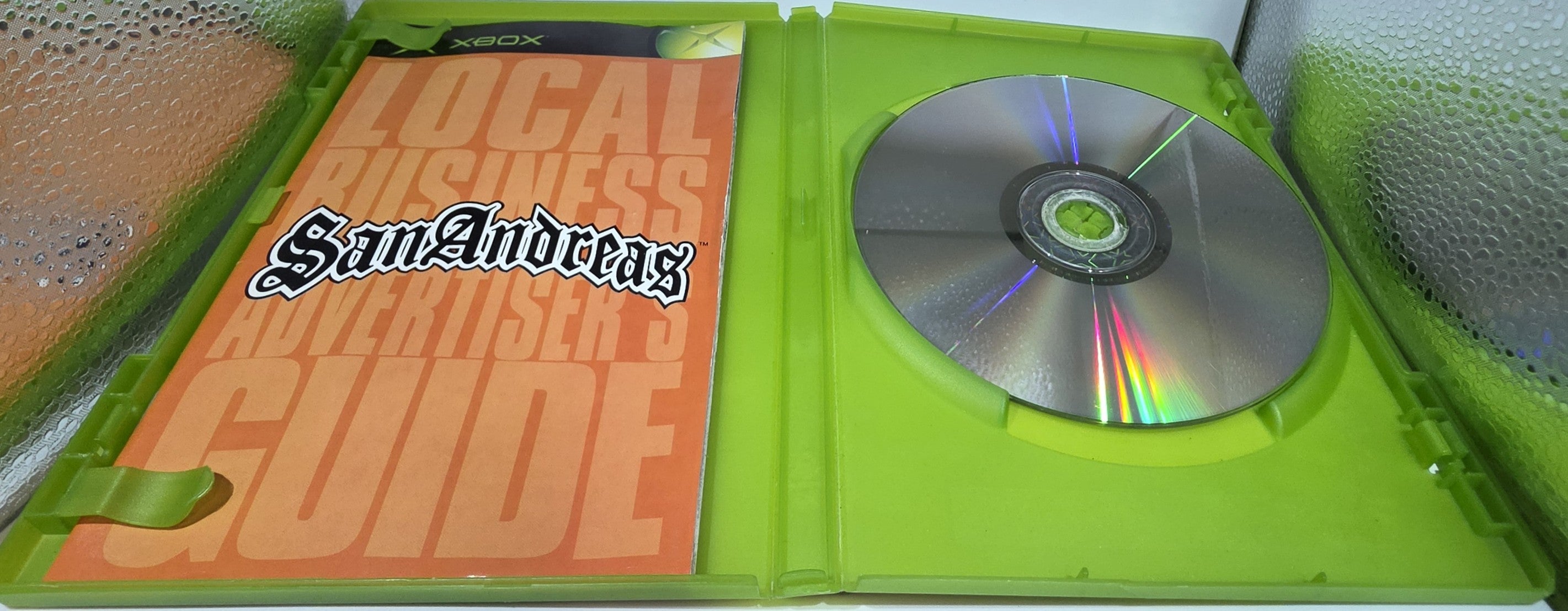 Grand Theft Auto San Andreas Xbox CIB Complete Case Manual Disc
