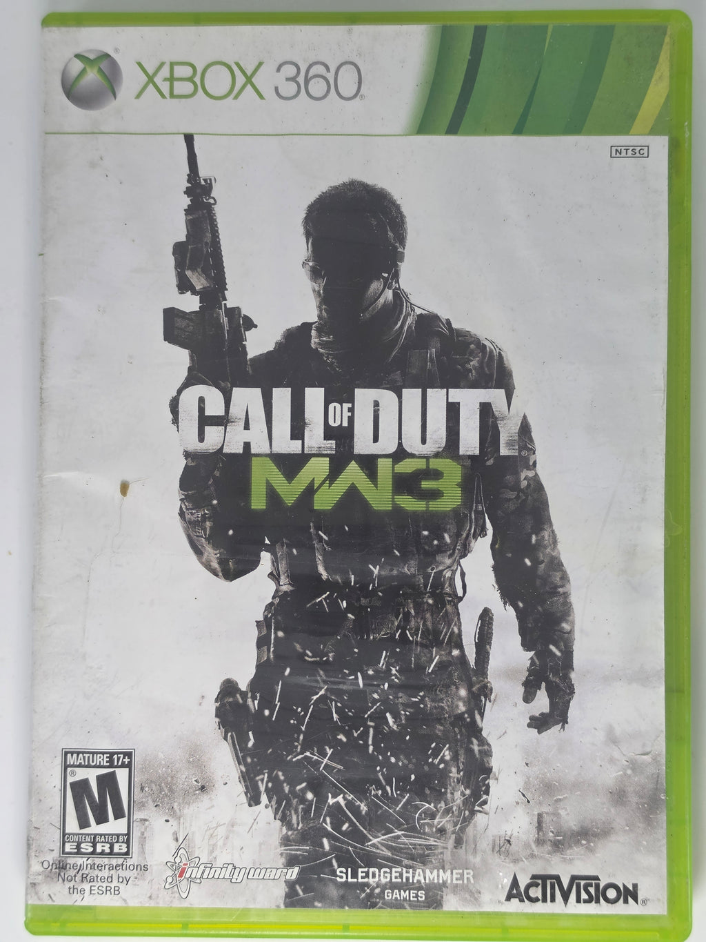 Call of Duty MW3 Xbox 360 CIB Complete Case Manual Disc