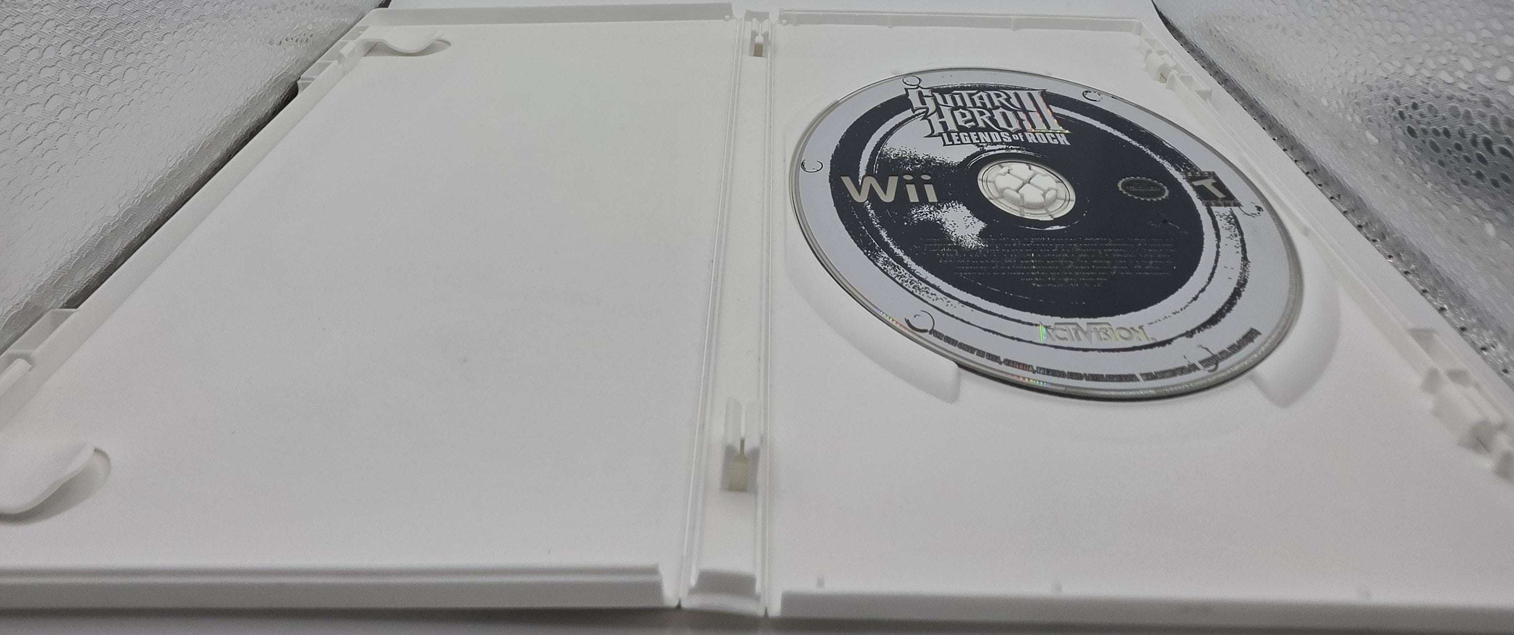 Guitar Hero III Legends of Rock Wii Box+Game