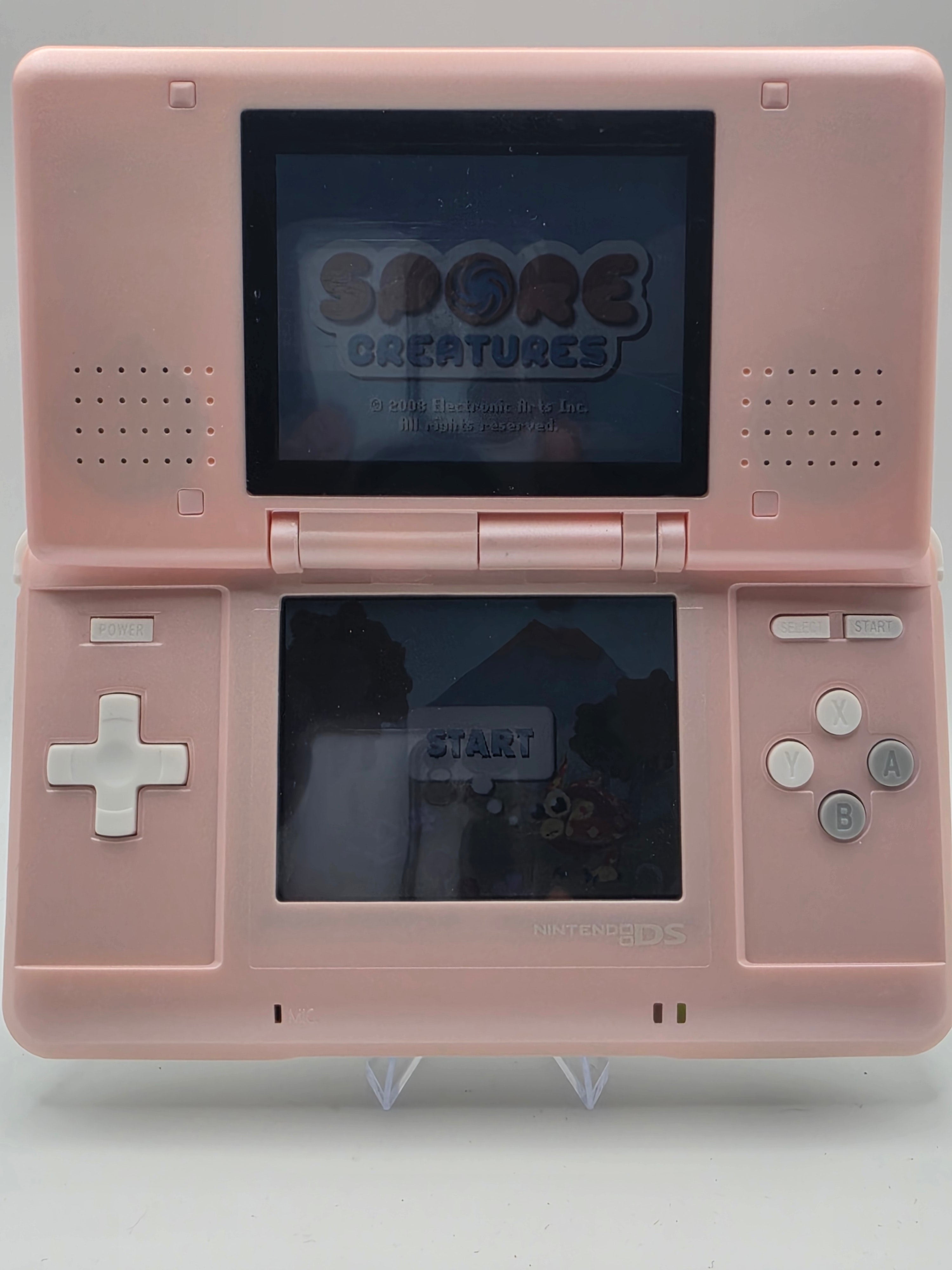 DS Candy Pink Console with Power Supply NEW Reshell Nintendo Nintendo DS Power S