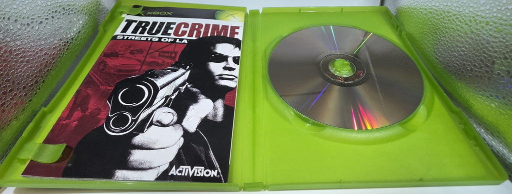 True Crime Streets of LA Xbox CIB Complete Case Manual Disc