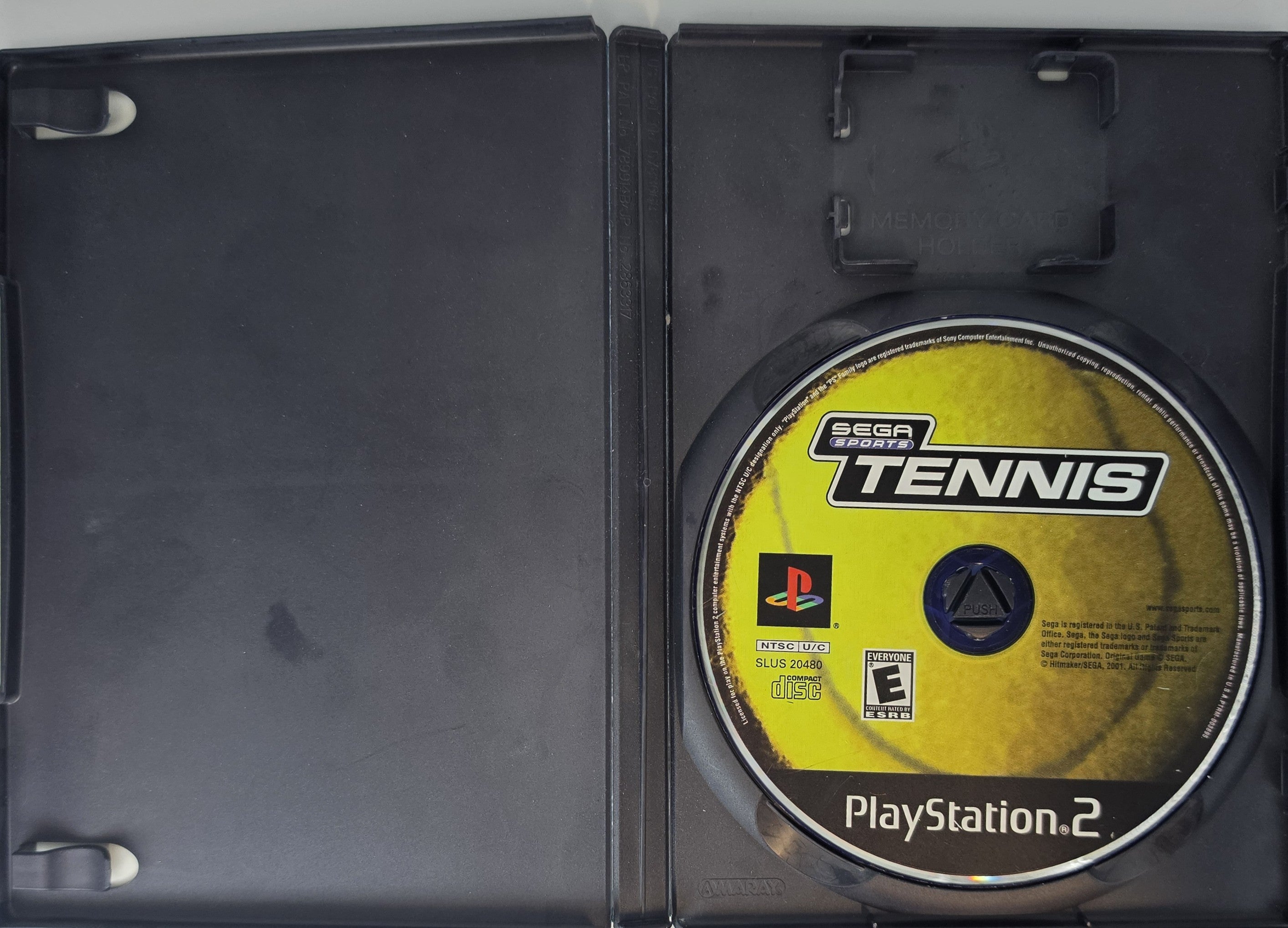 Sega Sports Tennis PS2 Box + Game CIB PlayStation 2 Tennis Game