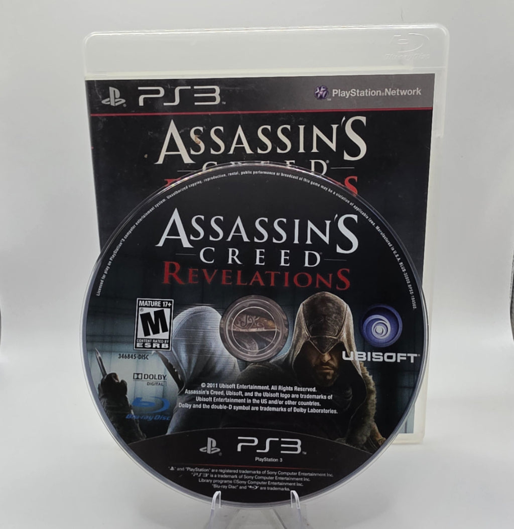 Assassin's Creed Revelations PlayStation 3 Case and Disc