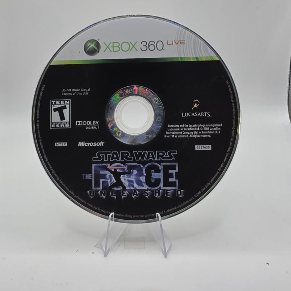 Star Wars The Force Unleashed Xbox 360 Disc Only