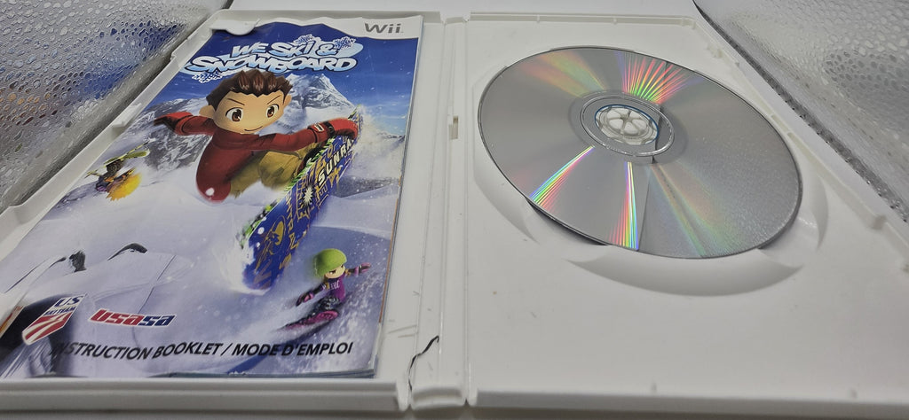 We Ski & Snowboard Wii CIB Complete with Manual and Case