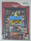 SNK Arcade Classics Vol. 1 Wii CIB Complete Case Manual Disc
