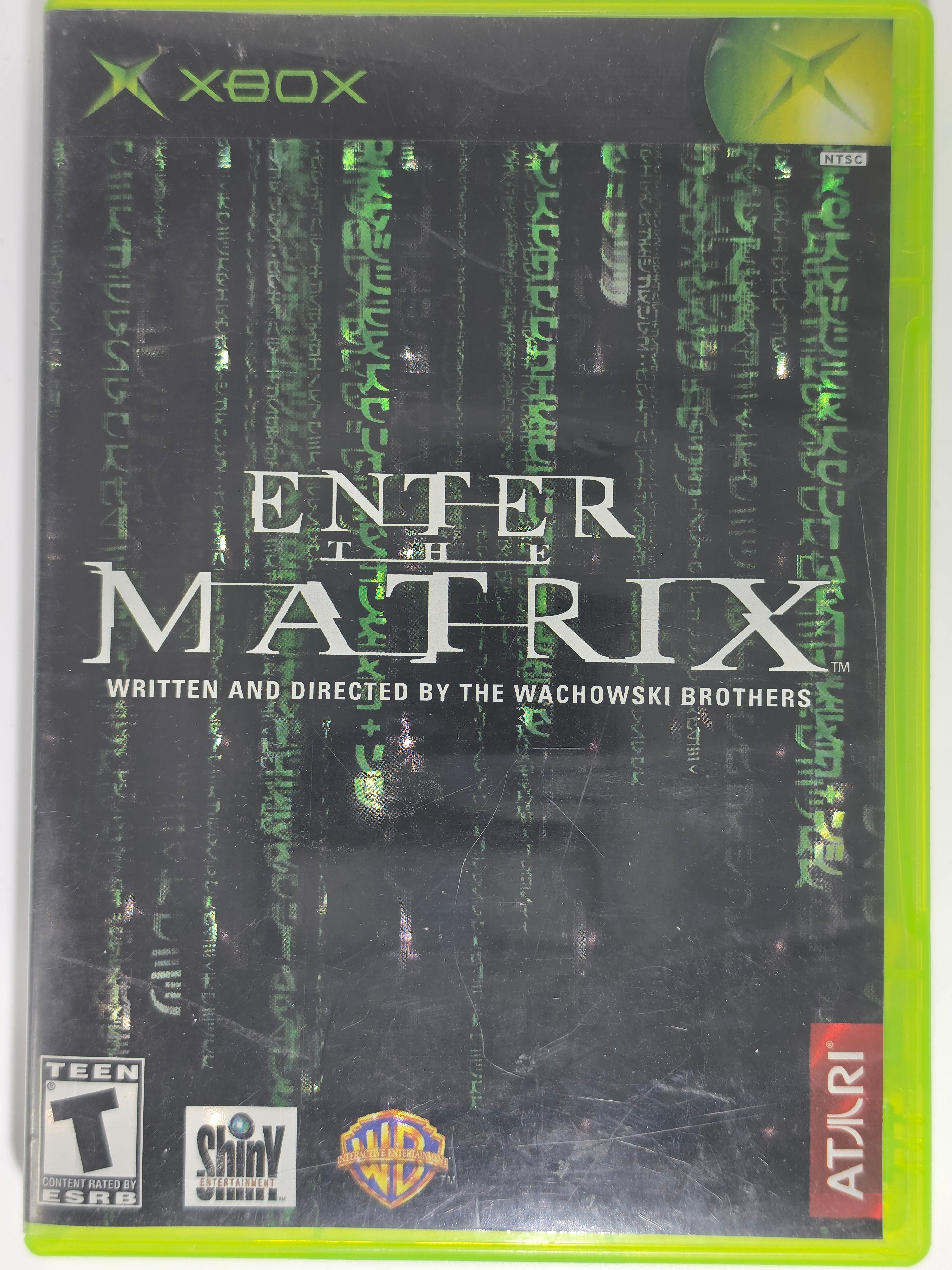 Enter the Matrix Xbox Case + Disc