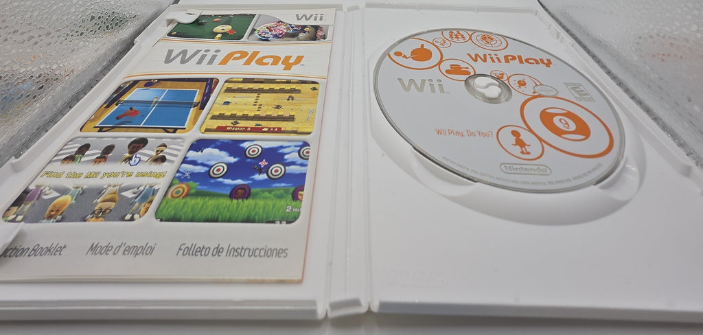 Wii Play Wii CIB Complete Case Manual Disc