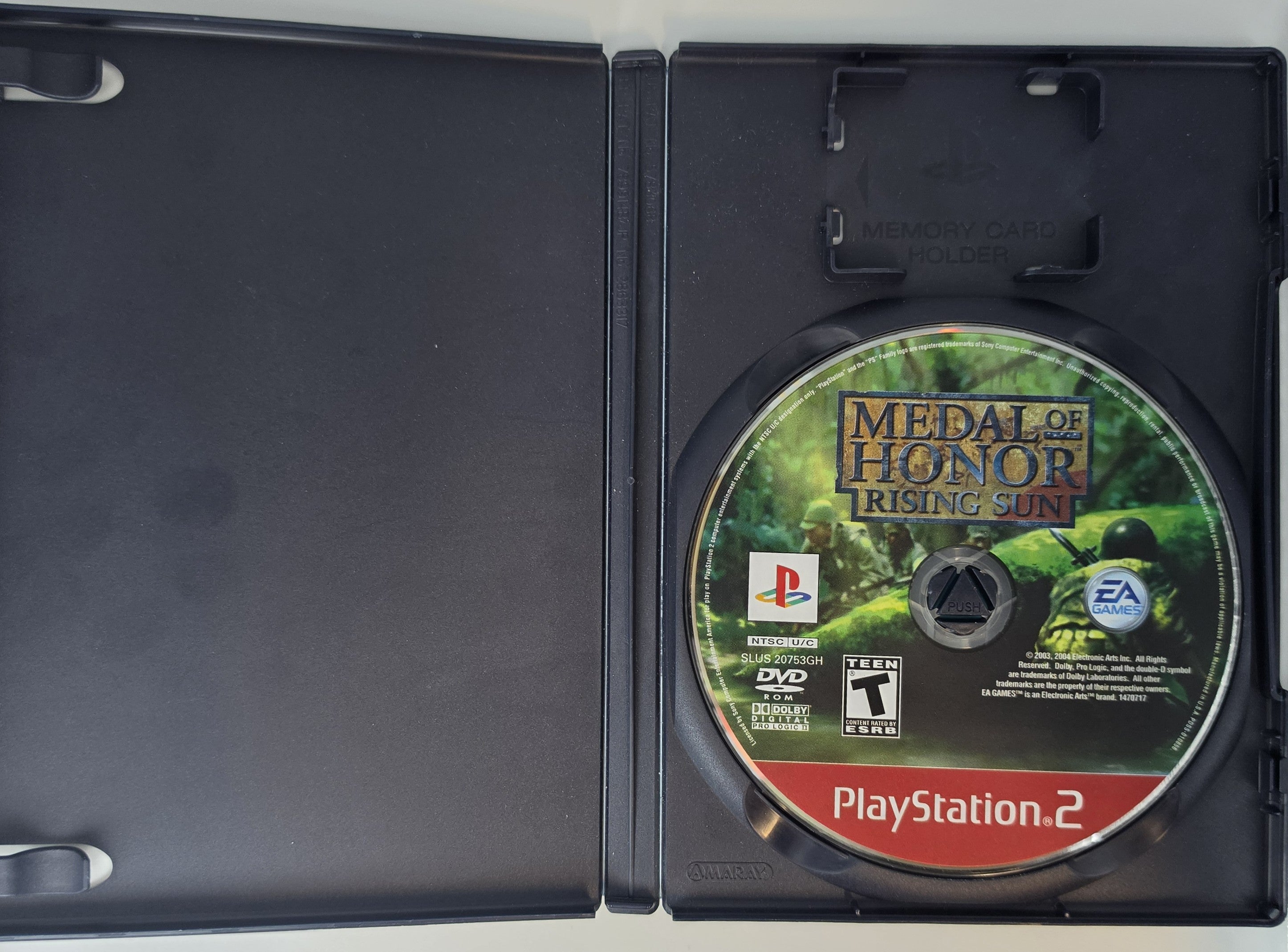 Medal of Honor Rising Sun PS2 Greatest Hits CIB