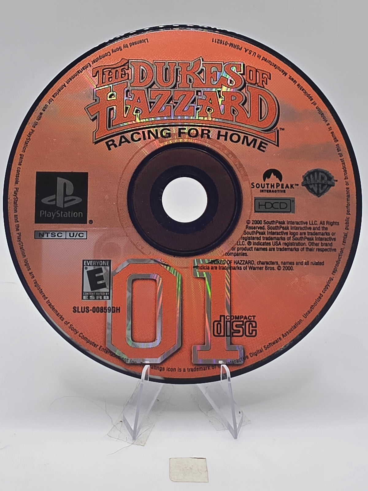 The Dukes of Hazzard Racing for Home PlayStation Disc Only