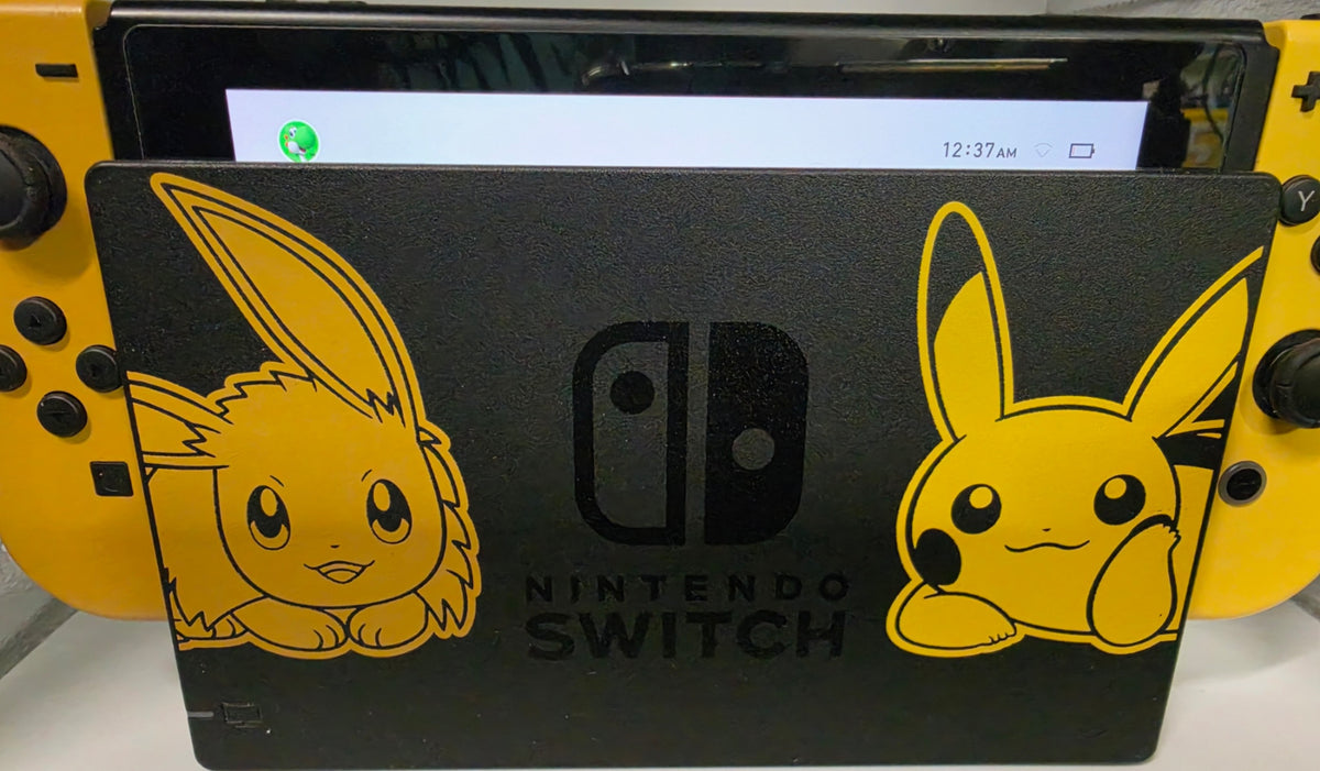 Nintendo Switch Pokémon Let’s Go Pikachu Limited Edition Console With Pokeball N