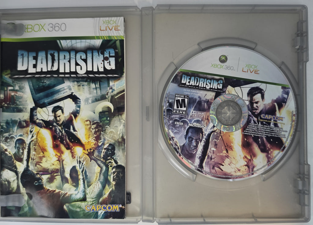 Dead Rising Xbox 360 CIB Platinum Hits Case Manual Disc