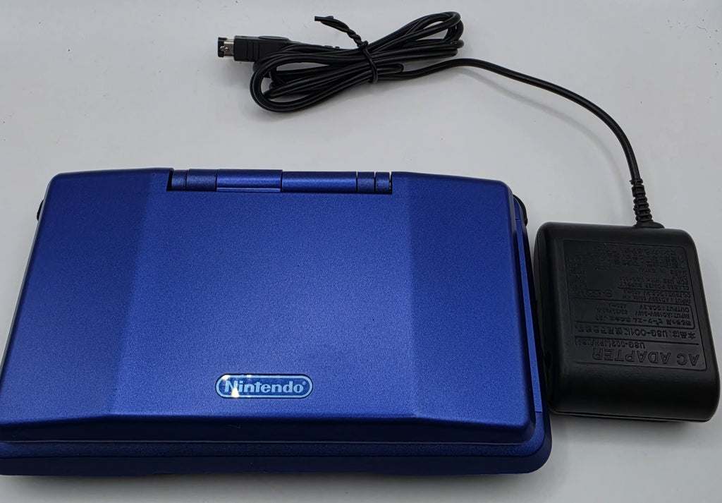 Nintendo DS Console Blue Handheld System with Power Supply Tested Nintendo DS Po
