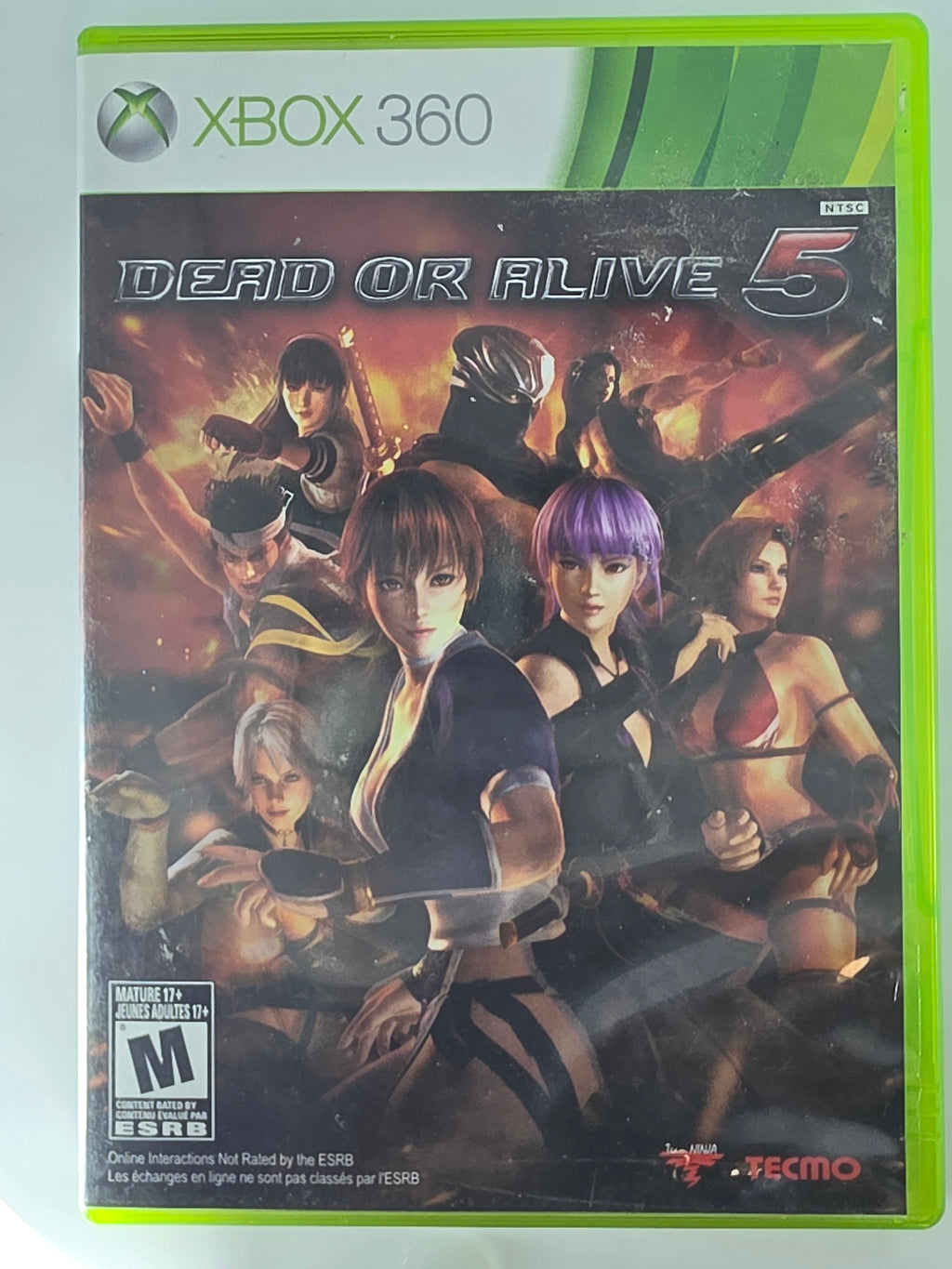 Dead or Alive 5 Xbox 360 CIB Fighting Game Complete In Box