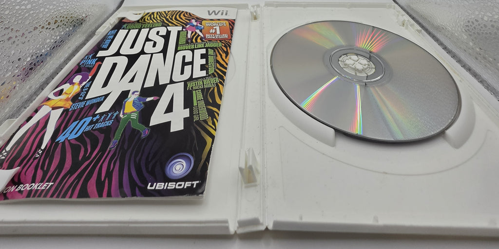 Just Dance 4 Wii CIB Complete Dance Music Game Ubisoft