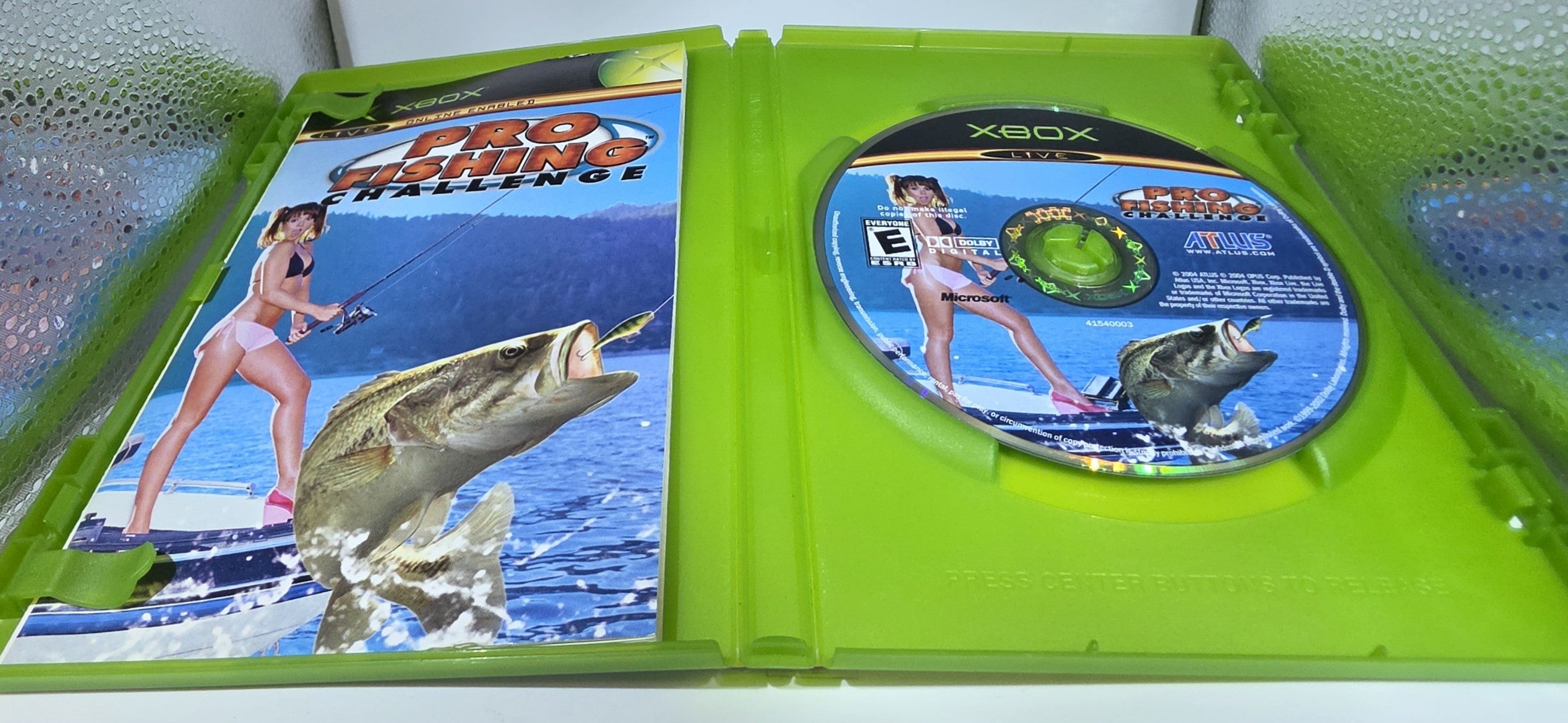 Pro Fishing Challenge Xbox CIB Complete Game Case Manual Disc