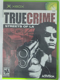 True Crime Streets of LA Xbox CIB Complete Case Manual Disc