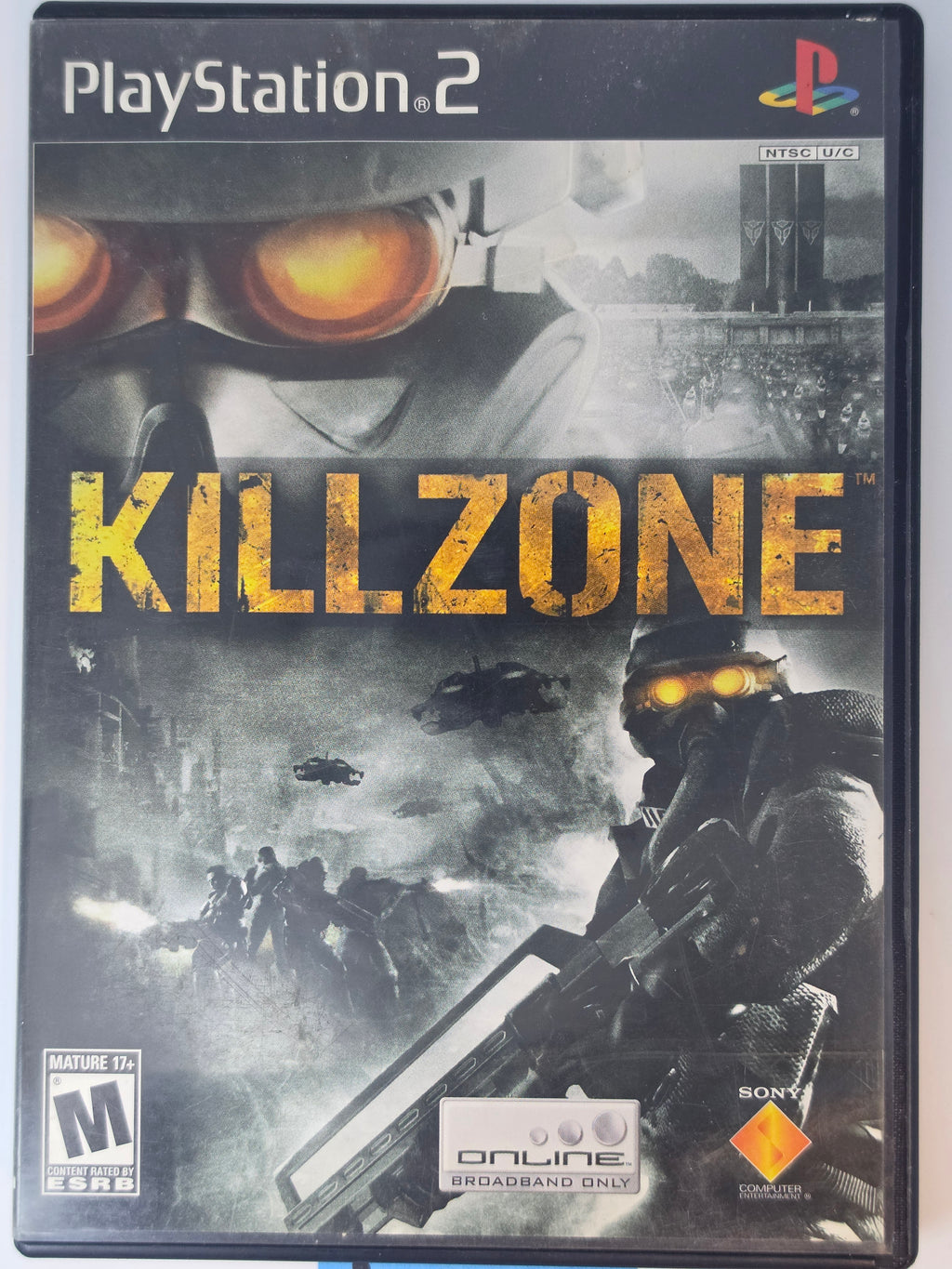 Killzone PS2 CIB Complete In Box Original Case Manual