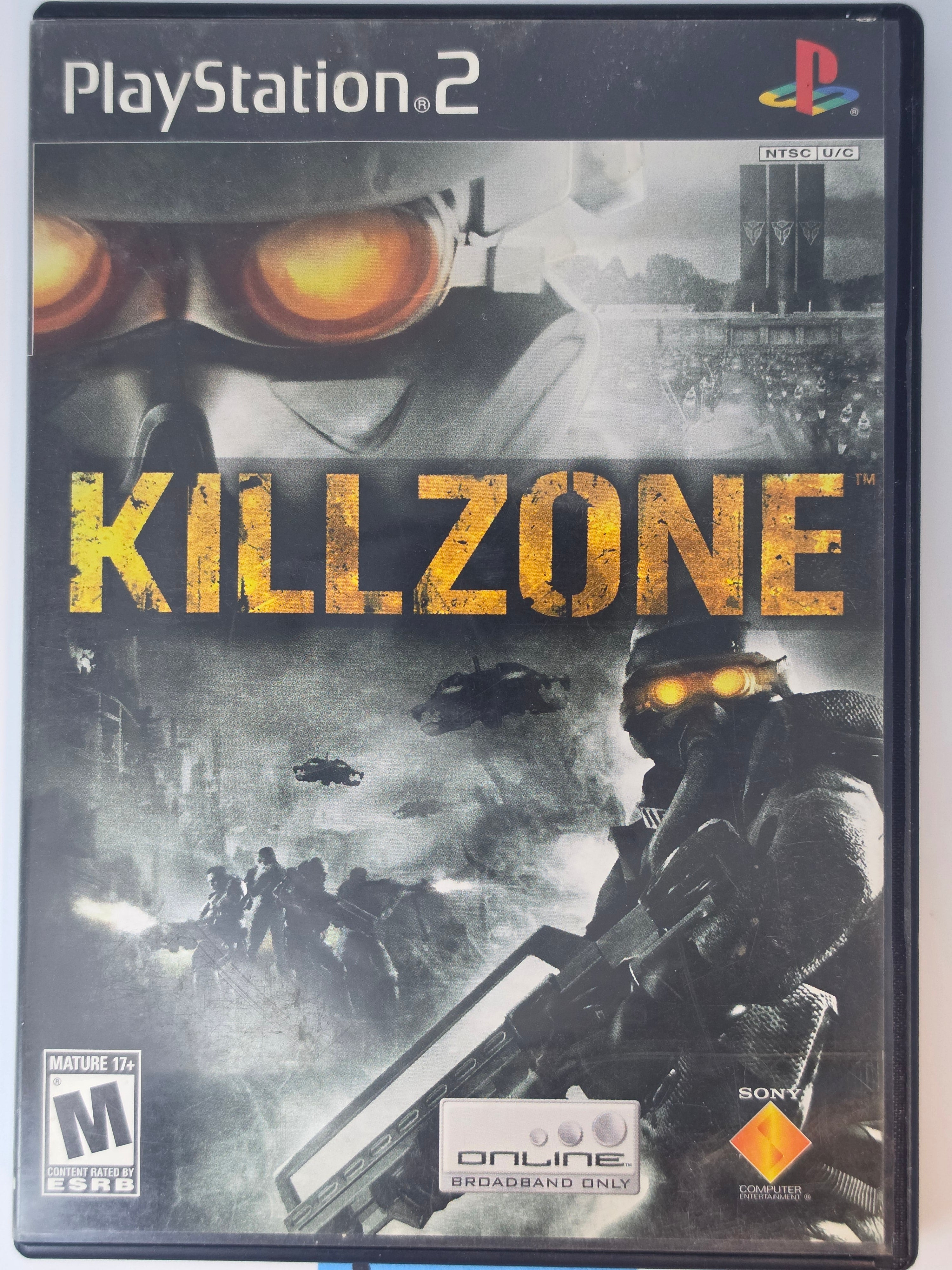 Killzone PS2 CIB Complete In Box Original Case Manual