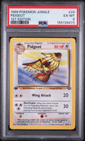 1999 Pokemon Jungle Pidgeot 1st Edition PSA 6 EX-MT #24