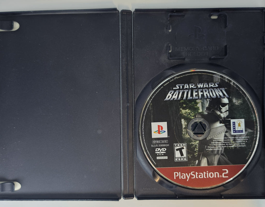 Star Wars Battlefront PS2 Greatest Hits PS2 Box+Game