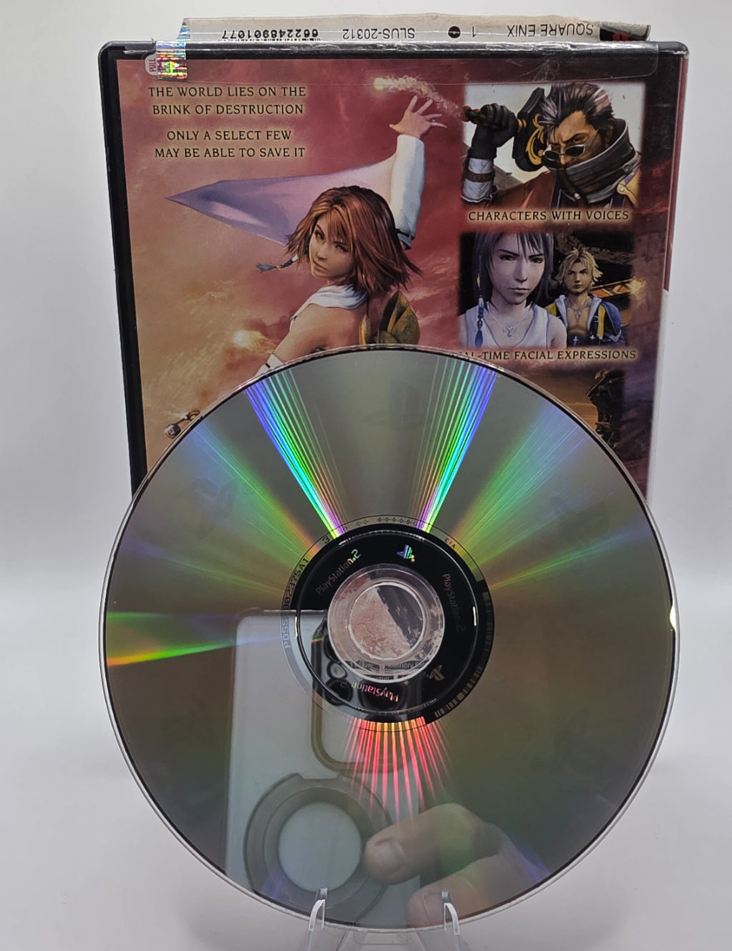Final Fantasy X PS2 Greatest Hits Case and Disc