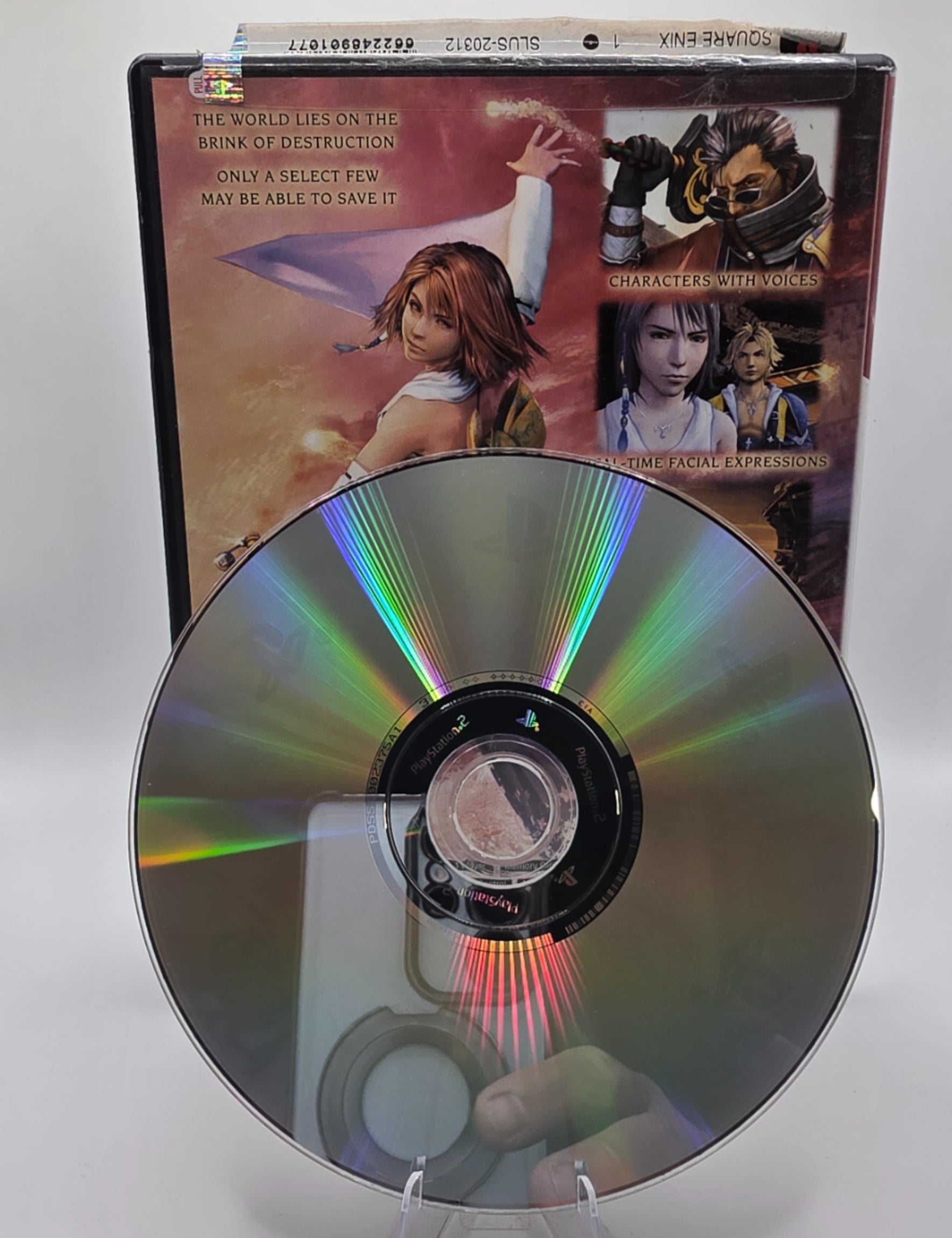Final Fantasy X PS2 Greatest Hits Case and Disc