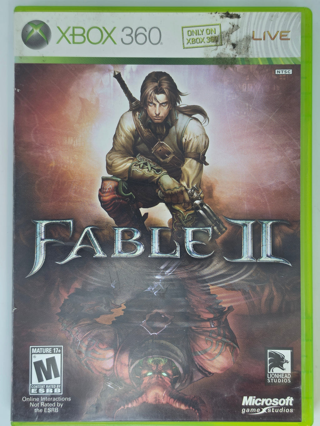 Fable II Xbox 360 Box + Game Complete CIB RPG