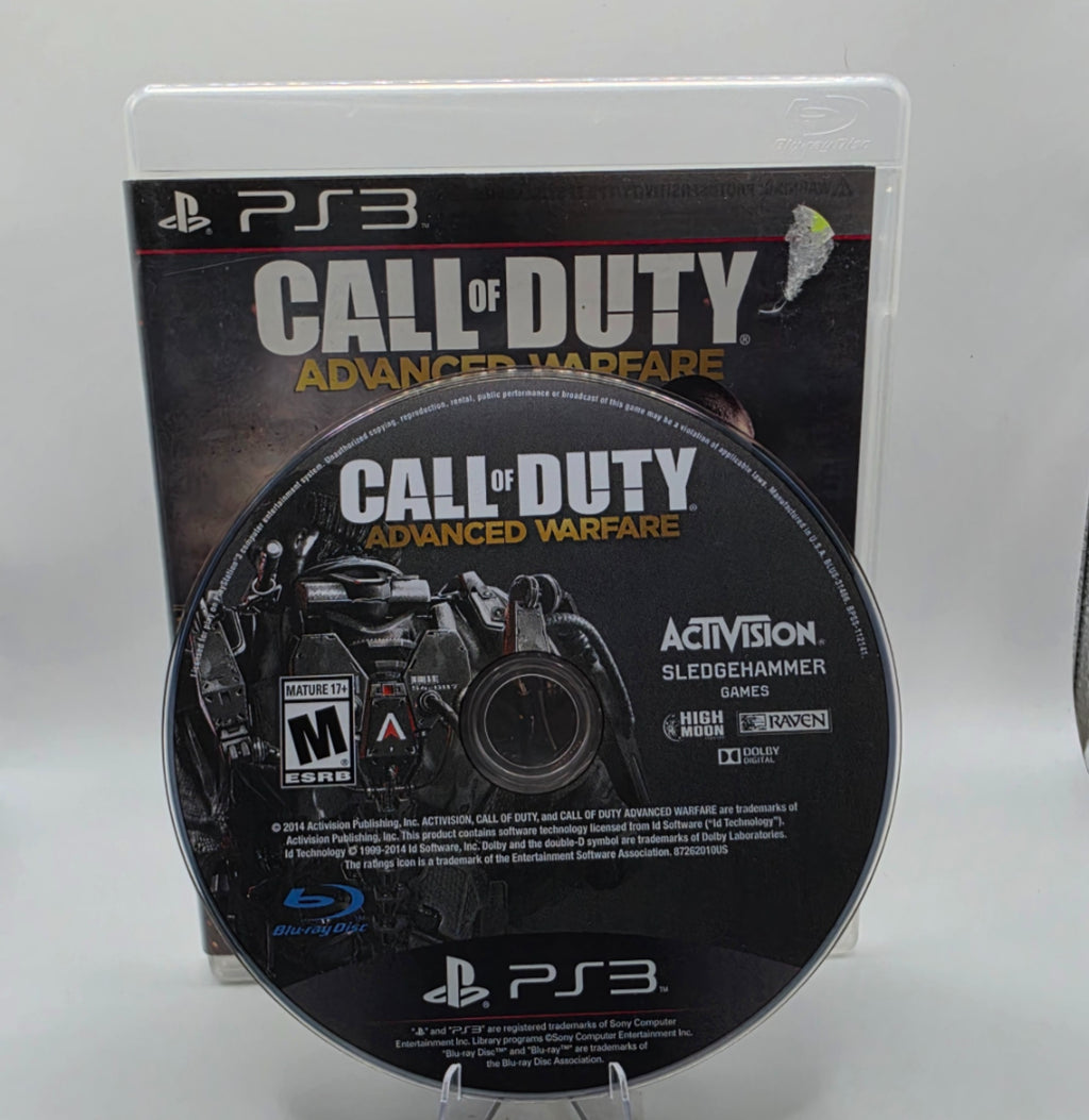 Call of Duty Advanced Warfare PlayStation 3 Case and Disc