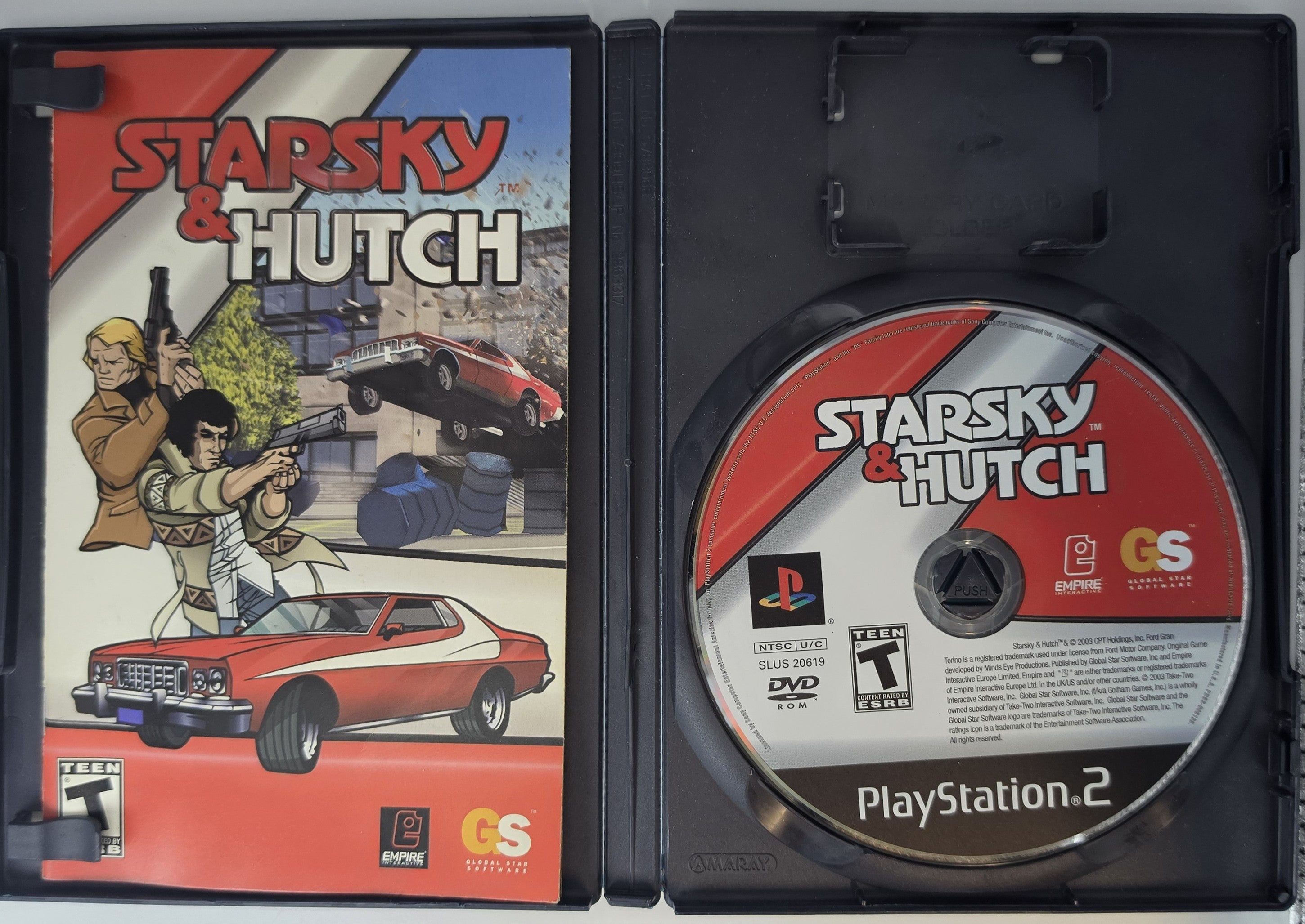 Starsky & Hutch PlayStation 2 CIB Complete Case Manual Disc