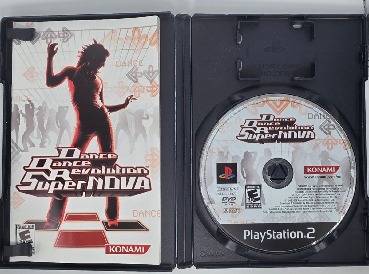 Dance Dance Revolution SuperNOVA PS2 CIB Tested Working