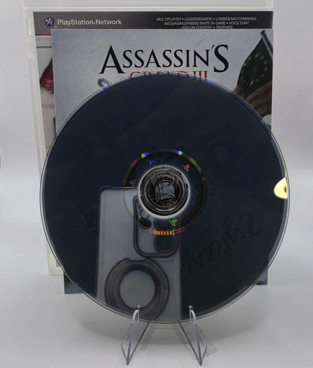Assassin's Creed III PS3 CIB GameStop Edition Complete