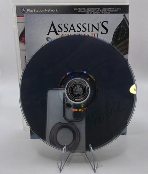 Assassin's Creed III PS3 CIB GameStop Edition Complete