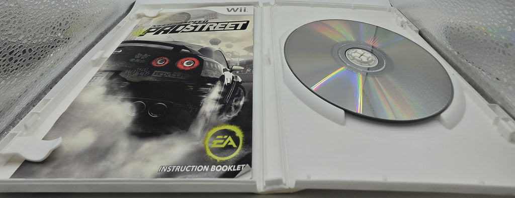 Need for Speed ProStreet Wii CIB Complete with Manual