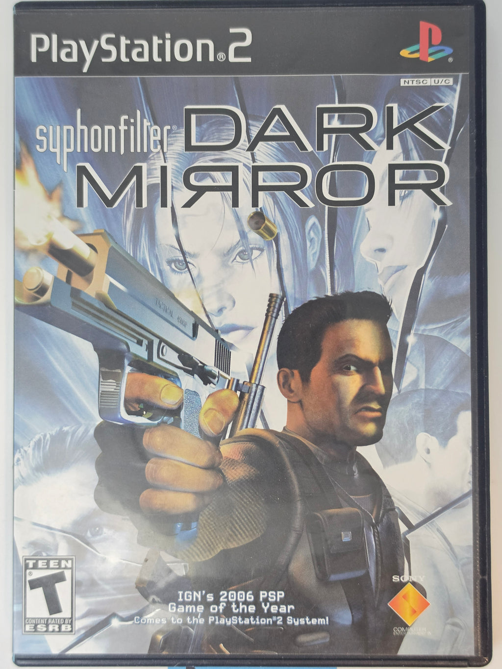 Syphon Filter Dark Mirror PS2 Complete In Box CIB