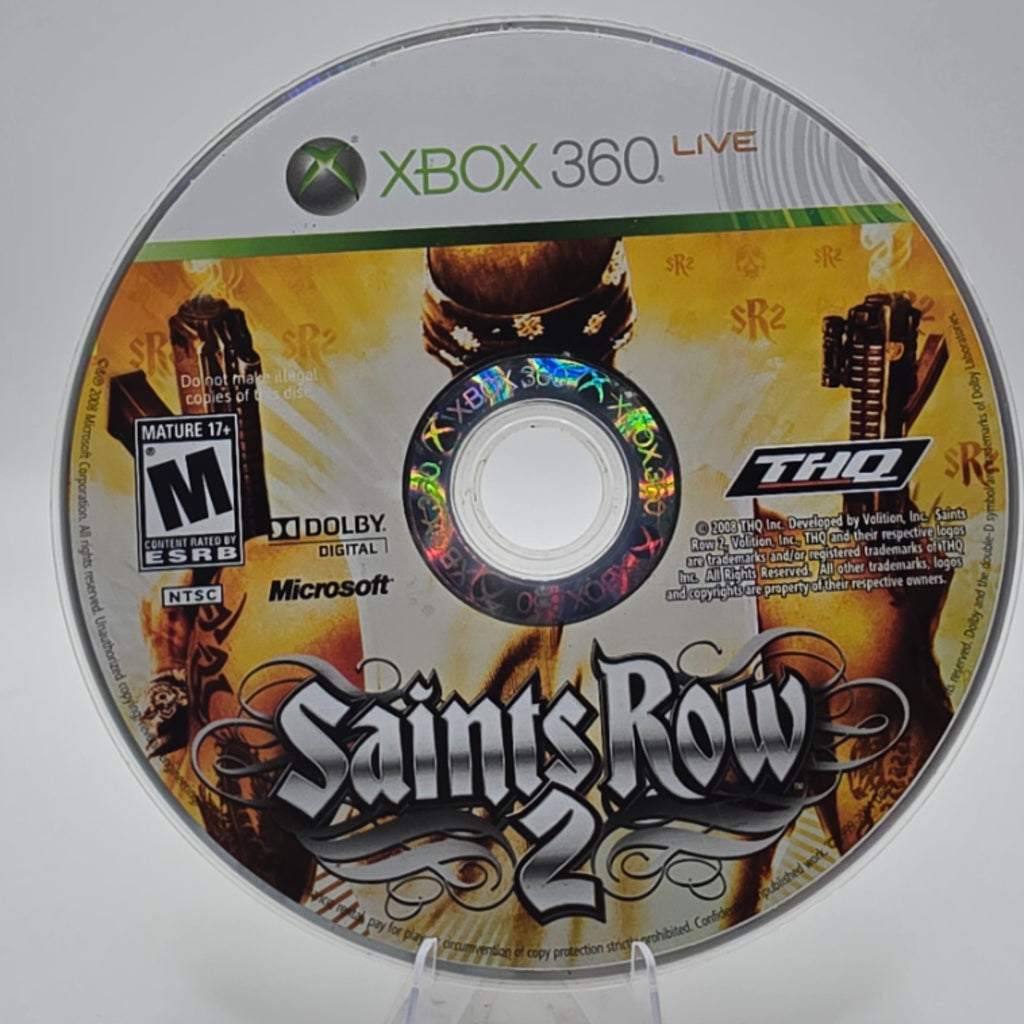 Saints Row 2 Xbox 360 Disc Only