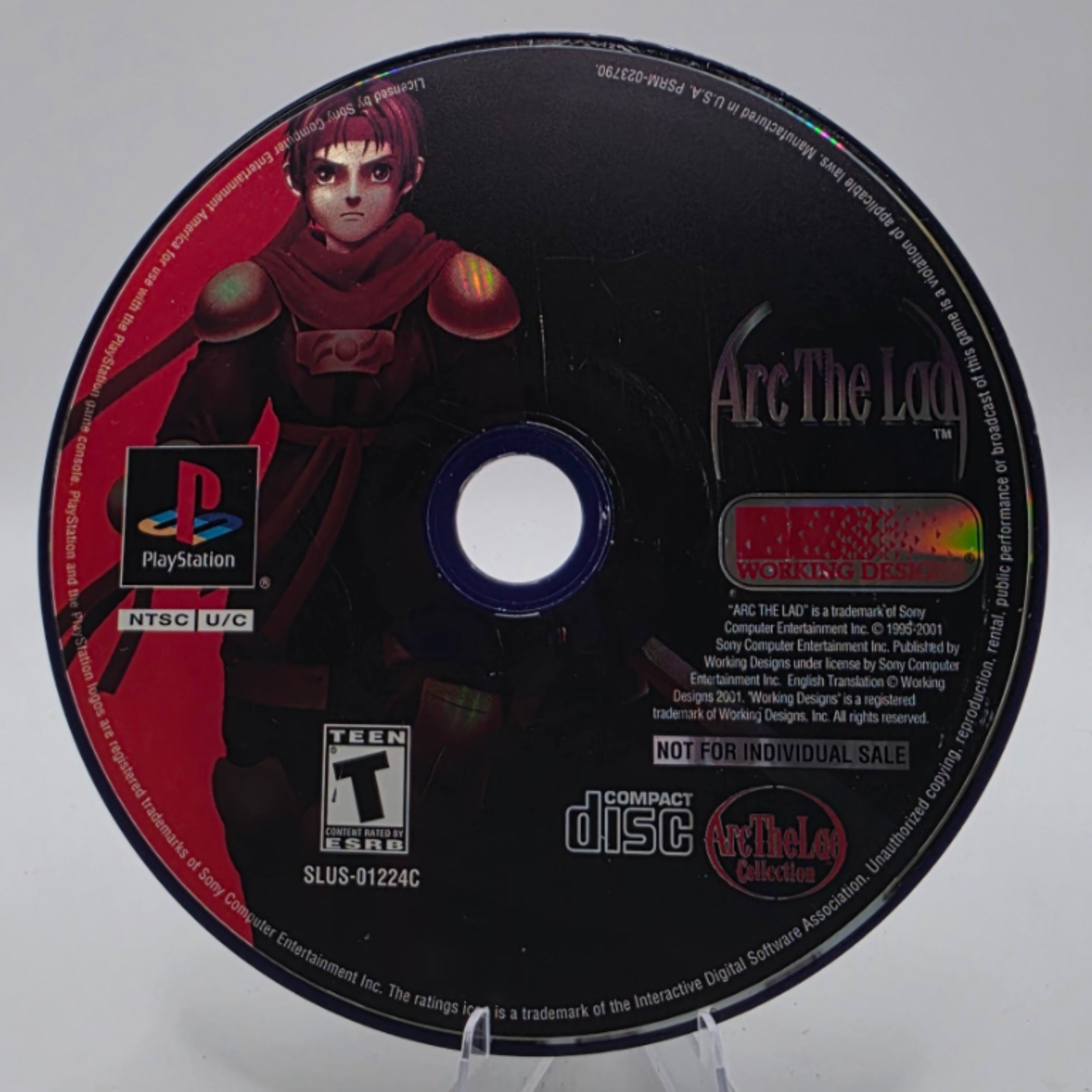 Arc The Lad PlayStation Disc 1 Only RPG NTSC
