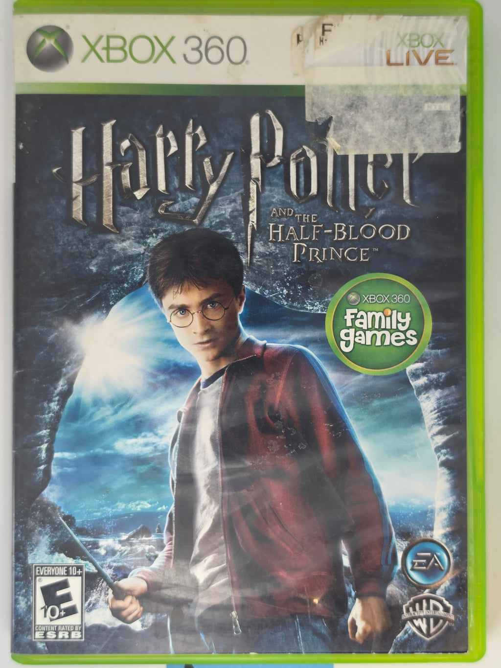 Harry Potter and the Half-Blood Prince Xbox 360 CIB Complete Case Manual