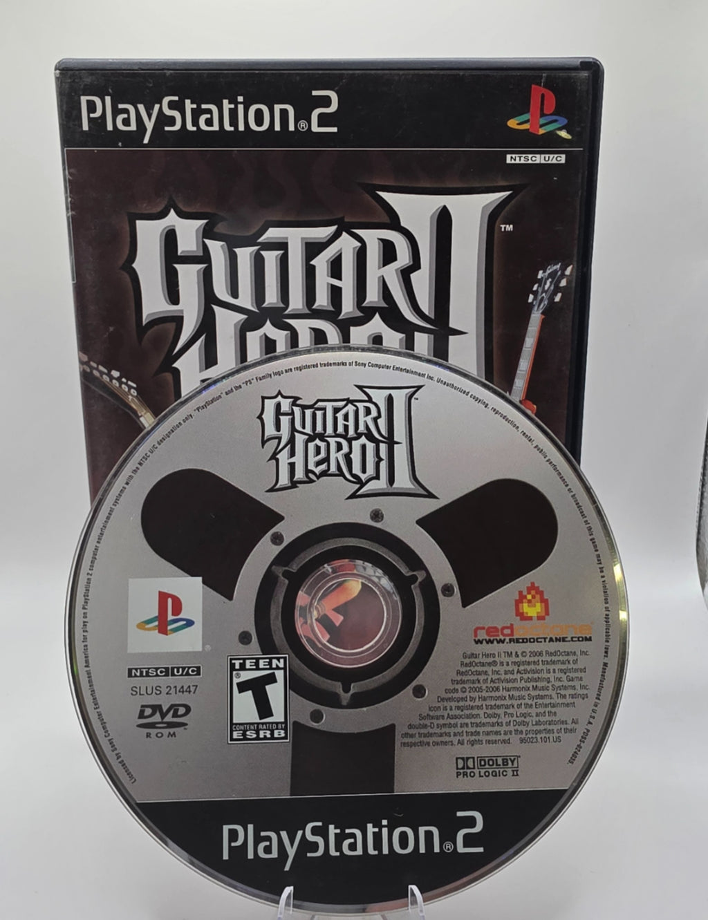 Guitar Hero II PS2 CIB Complete Case Manual Disc