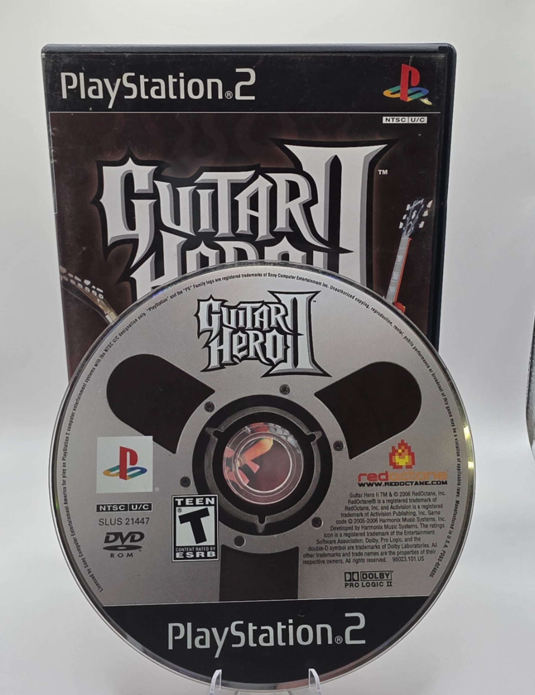 Guitar Hero II PS2 CIB Complete Case Manual Disc