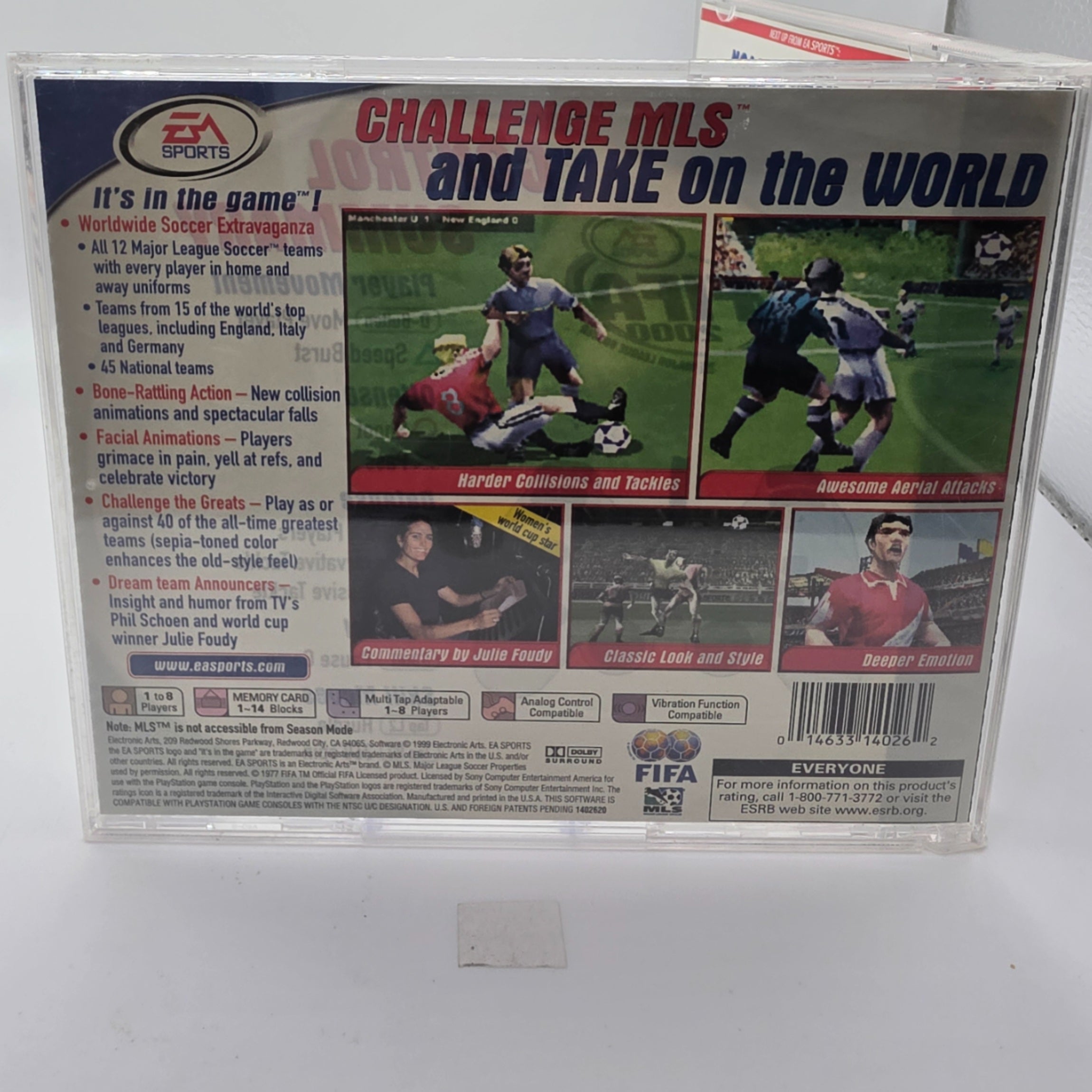 FIFA 2000 Major League Soccer PlayStation CIB Soccer Game