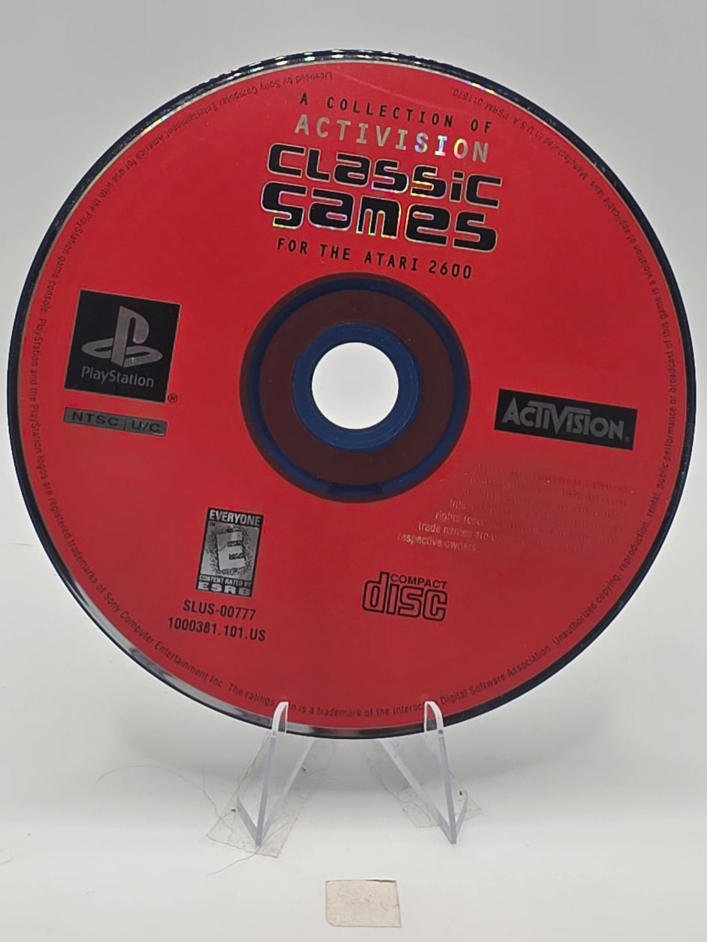 Activision Classic Games Atari 2600 PlayStation Disc Only